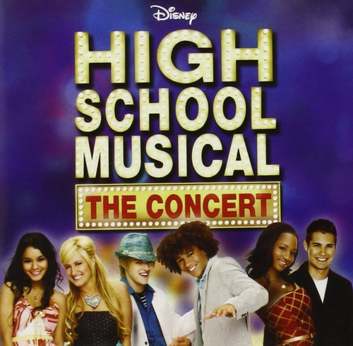 High School Musical. The Concert. Cd + Dvd Originales.  