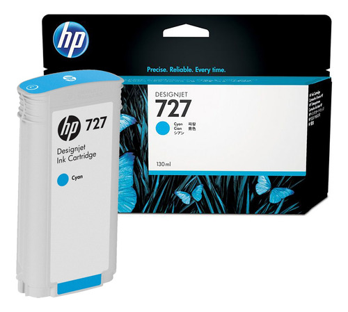 Tinta Hp 727 B3p19a 130ml Cyan T1500/t2500/t920/t930