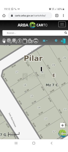 Imagen 2 de 6 de Terreno Lote En Venta Ubicado En Pilar Centro, Pilar, G.b.a. Zona Norte