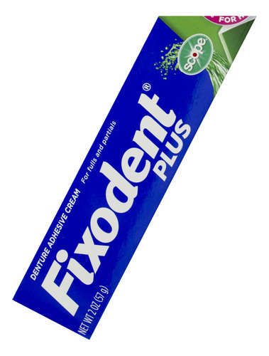 Fixodent Plus Adhesivo Para Prótesis Dental Con Scope 57gr