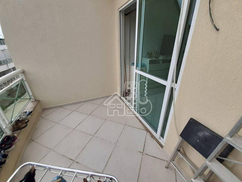 Imagem 14 de 17 de Flat Com 1 Dormitório À Venda, 42 M² Por R$ 280.000,00 - Itaipu - Niterói/rj - Fl0015