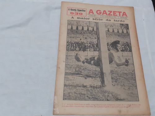 Jornal A Gazeta Esportiva N 639 De 1939