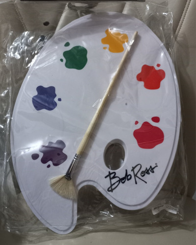 Paleta Para Pintor Grande Arte Pintura Oleo Bob Ross