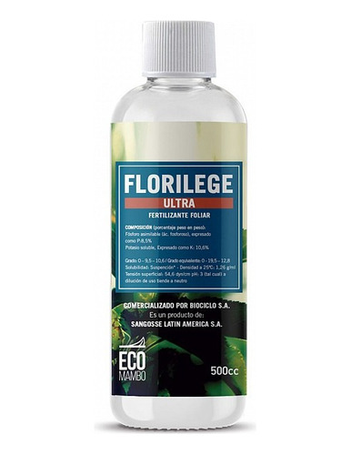 Ecomambo Florilege Fertilizante Bioestimulante 500ml