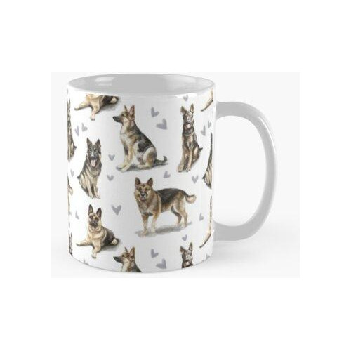 Taza Perro Pastor Alemán Calidad Premium