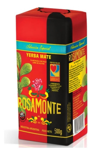 Yerba Mate Rosamonte Seleccion Especial 500 Grs