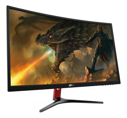 Msi Full Hd Gaming Red Led Antirreflejo Super Naranja Bisel