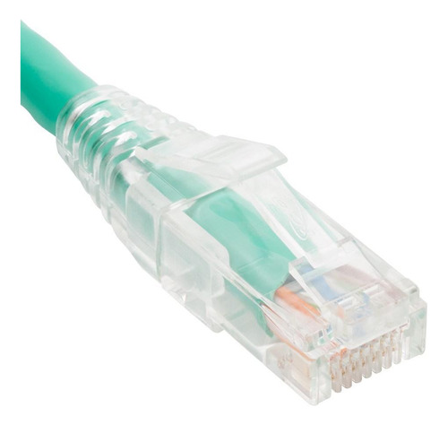 Patch Cord Cat6 Clear Boot, 3 Pies, Verde