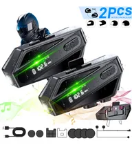Comprar Intercomunicadores Casco Audífonos Bluetooth Para Moto 2pcs LOKOOY