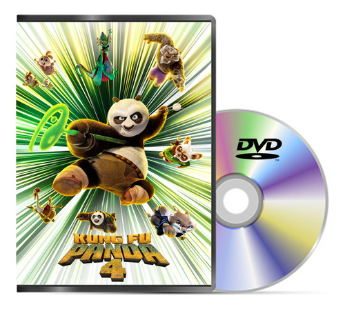 Dvd Kung Fu Panda 4 (2024)