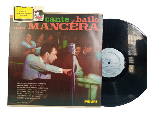 Lp - Acetato - Mancera - Cantante Y Baile Con Mancera 