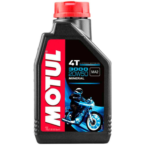 Aceite Motul 3000 4t 20w50 Mineral Lubricante - Fas Motos