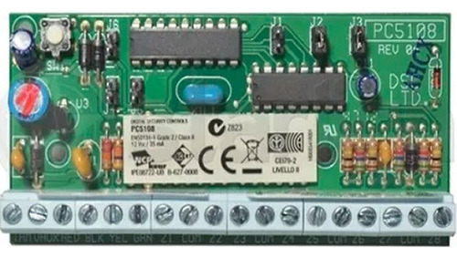 Expansor Dsc Modelo 5108 8 Zonas Alarma Dsc 585 1832 Power