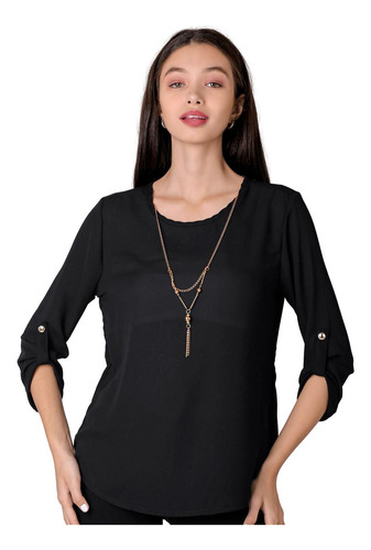 Blusa Mujer Negro Stfashion 50904803