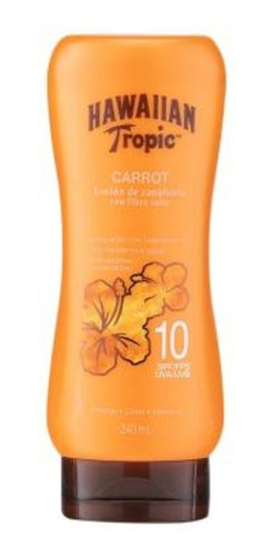 Loción Corporal Hawaiian Tropic Zanahoria 10 Fps 240 Ml