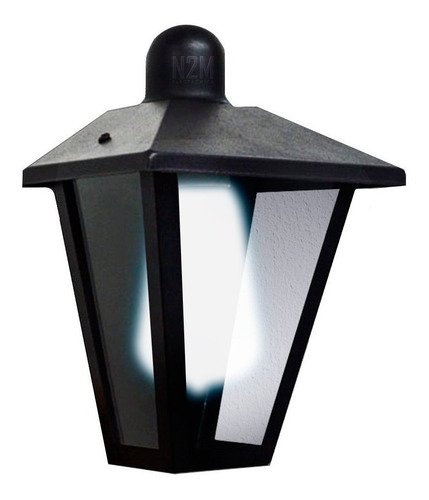 Aplique Pared Led Farol Colonial F124 + Lampara Pack 4