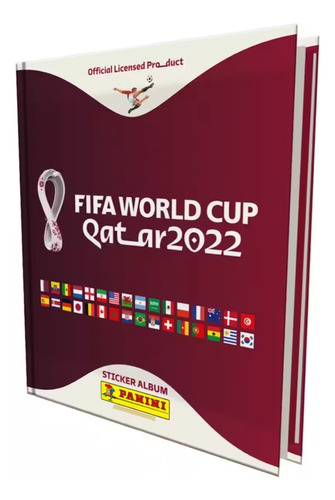 Álbum De Estampas Pasta Dura Mundial Qatar 2022