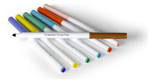 100 Crayola Super Tips Washable Markers Plumones
