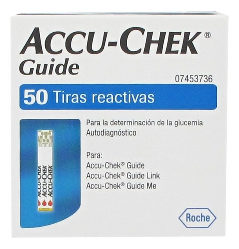 Tiras / Tirillas Accu Chek Guide X10 X50 X100