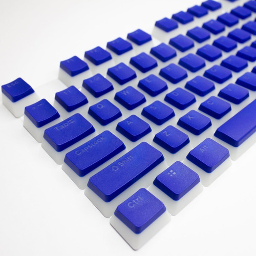 Imagen 2 de 3 de Keycaps Set Pudding Azul