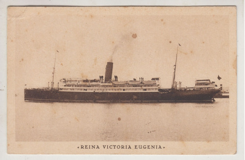 Antigua Postal Transatlantico Reina Victoria Eugenia España