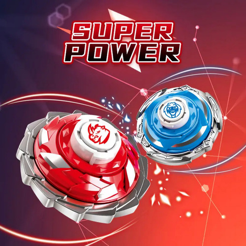 Pack 8 Trompo Batalla Lanzador Niños Diversion Torneo Juego Surtido