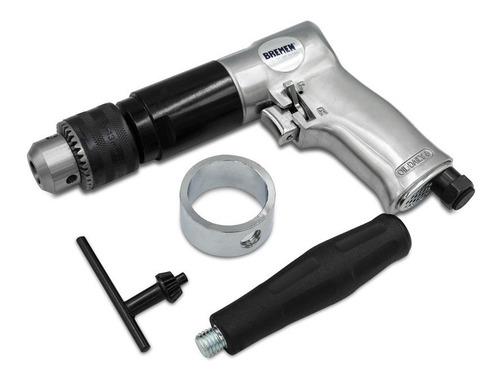 Imagen 4 de 8 de Taladro Neumatico Profesional Reversible 13mm 1/2 Bremen