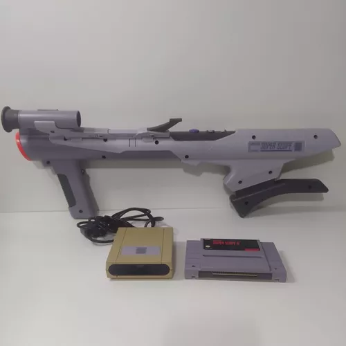 PEGO NO FLAGRA COM A BAZUCA NA MÃO (a Super Scope do Super Nintendo) #