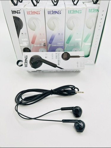 Kit 20 Peça Fone De Ouvido Stereo Lelong Sport Com Microfone