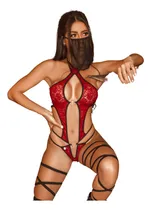Comprar Lingerie Sexy Body Ninja Sensual Fantasia Promoção Envio 24h
