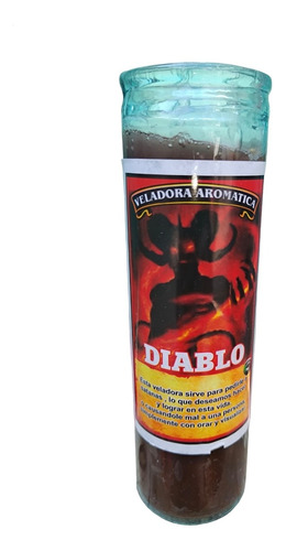 Veladora Diablo Esoterica Aromática Quitar Obstáculos