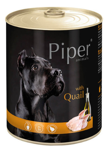 Alimento Humedo Piper Para Perro Sabor Codorniz 800 Gr