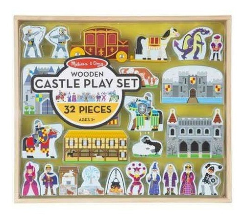 Set De Juego De Castillo Madera Melissa And Doug