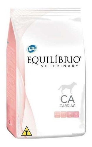 Alimento Equilíbrio Veterinary Cardiac para cão adulto sabor frango em sacola de 7.5kg