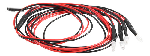 Kit De Luces Led Rc De 4 Led De 3 Mm Para Coche Rc 1/10 Mode