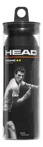 Pelotas Tenis Head Squash 3-ball Tube Prime