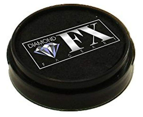Diamond Fx Pintura Facial Esencial De 0.35 oz, Color Negro