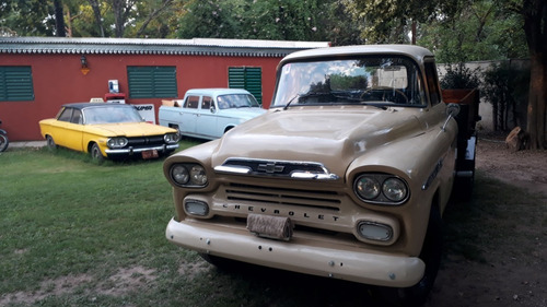 Pick Up Chevrolet Apache Año 1959 Viking Titular Con Gnc