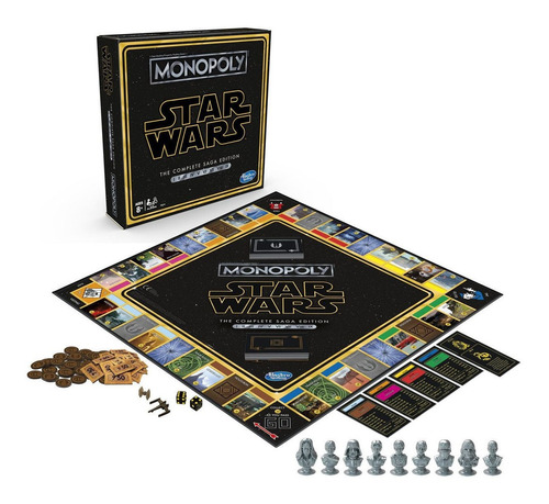 Juego De Mesa Hasbro Gaming Monopoly Star Wars +8