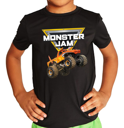 Remera Monster Jam Para Chicos