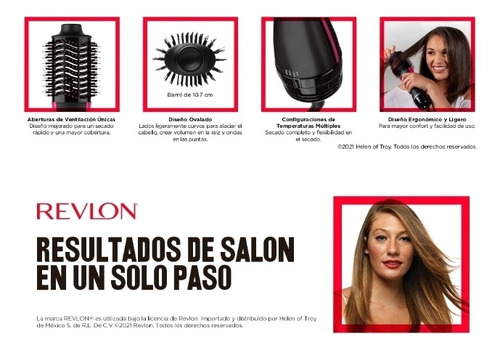 Cepillo Secadora Revlon One Step Negro