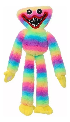 Peluche Huggy Wuggy Poppy Playtime Arcoiris 40 Cm Premium