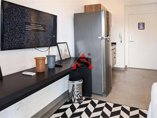 Studio Com 1 Dormitório Para Alugar, 30 M² Por R$ 2.550,00/mês - Brooklin - São Paulo/sp - St0173