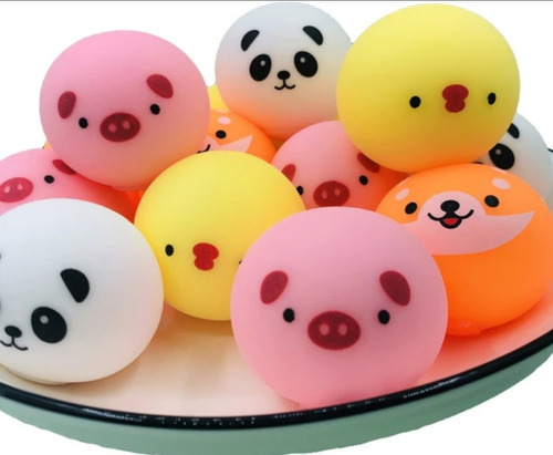Squishy Pelotas Gummy Ball Antiestres Fidget Toys 
