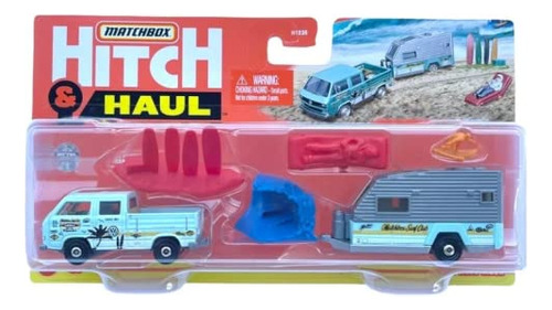 Mbx Matchbox Hitch & Haul Volkswagens Wave Rider Set