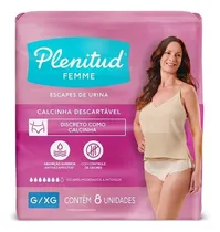 Comprar Pañales para adultos descartables Plenitud Ropa Interior Femme G\u002FXG x 8 u
