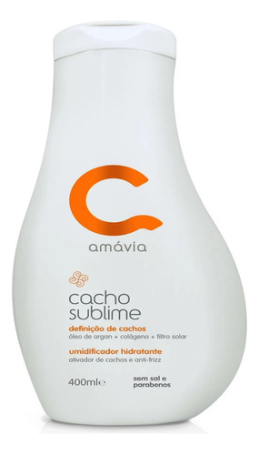 Amávia - Cacho Sublime Umidificador 400ml