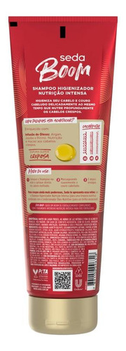 Shampoo Seda Boom Nutrição Intensa 250ml