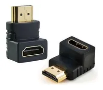 Comprar Kit 2 Adaptadores Hdmi Em Curva L Com 90 Graus Tv Painel