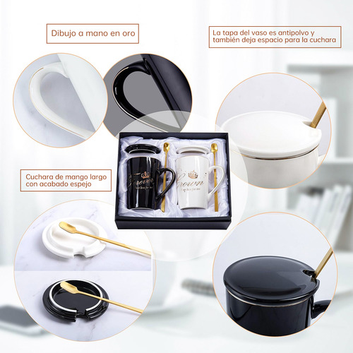 Conjunto De De Boda De Taza Café De Pareja De Calidad